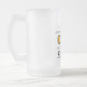 Clownfish Statistiken Mattglas Bierglas (Links)
