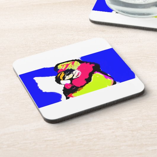 Clownfish summer getränkeuntersetzer (Linke Seite)