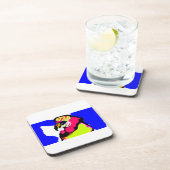 Clownfish summer  getränkeuntersetzer (Rechte Seite)