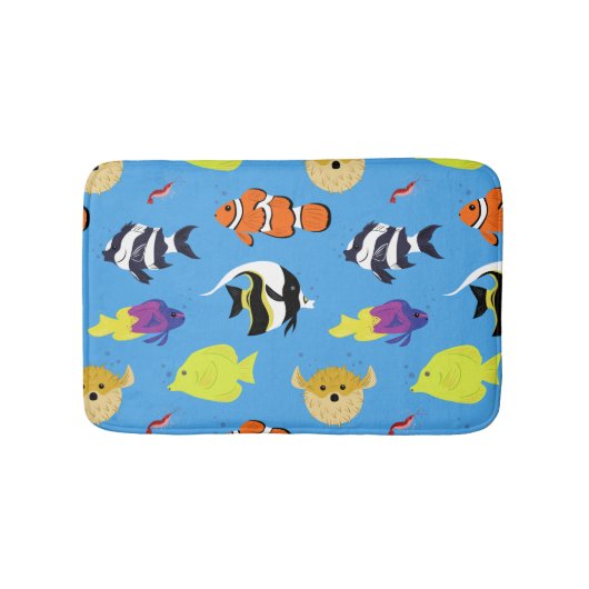 Clownfish und Freunde Badematte (Vorderseite)