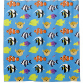 Clownfish und Freunde Duschvorhang (Vorderseite)