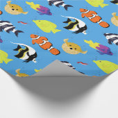 Clownfish und Freunde Geschenkpapier (Ecke)