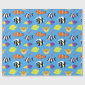 Clownfish und Freunde Geschenkpapier (Flach)