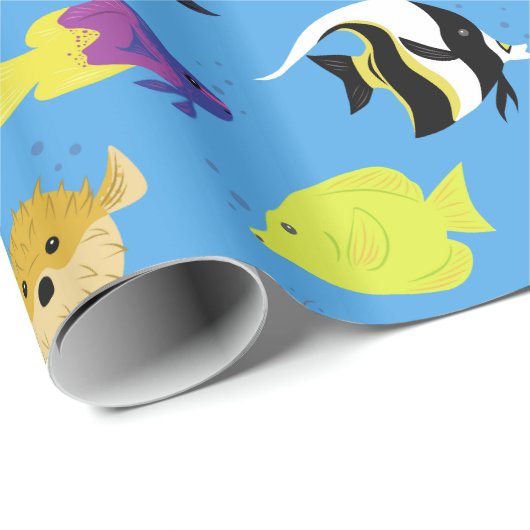 Clownfish und Freunde Geschenkpapier (Rolleneckpunkt)