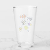 Clownfish und Freunde Glas (Rückseite)