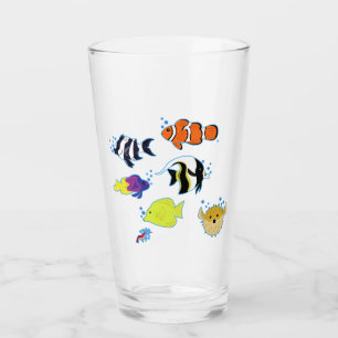 Clownfish und Freunde Glas