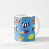 Clownfish und Freunde Kaffeetasse (VorderseiteRechts)