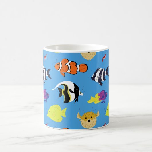 Clownfish und Freunde Kaffeetasse (Mittel)