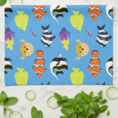 Clownfish und Freunde Küchentuch (Gefaltet)