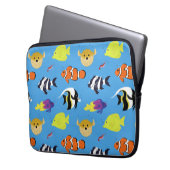 Clownfish und Freunde Laptopschutzhülle (Vorderseite Links)
