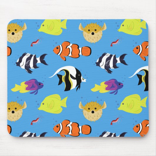 Clownfish und Freunde Mousepad (Vorne)