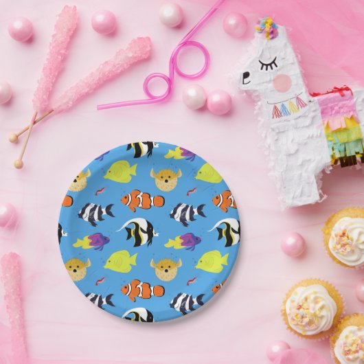 Clownfish und Freunde Pappteller (Party)