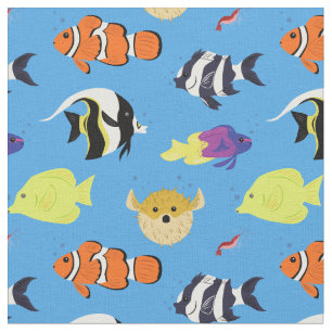 Clownfish und Freunde Stoff
