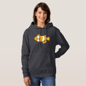 Clownfish Womens Hoodie (Vorne ganz)