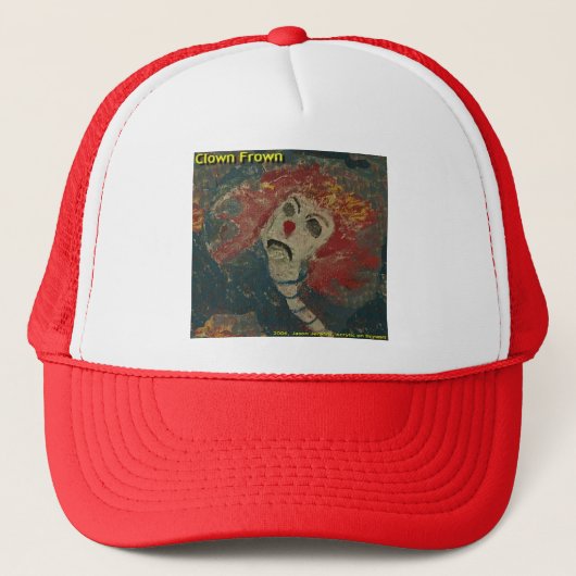 Clownfrosch Truckerkappe (Vorderseite)