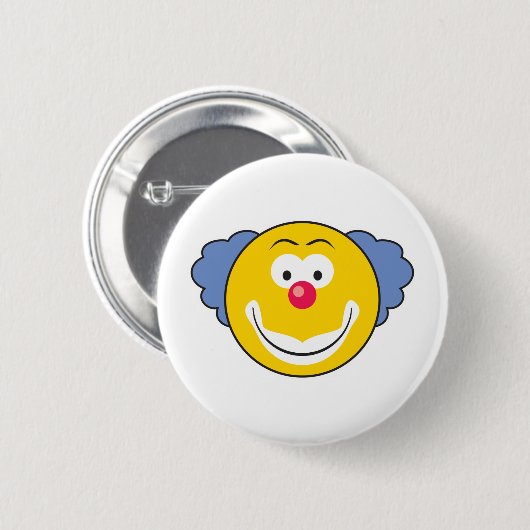 Clowngesicht Button (Vorne & Hinten)