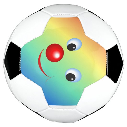 Clowngesicht Fußball (Gedreht)