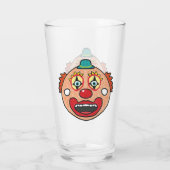 Clowngesicht Glas (Rückseite)