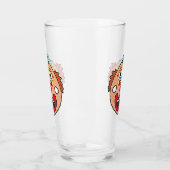 Clowngesicht Glas (Links)