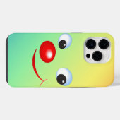 Clowngesicht iPhone Hülle (Rückseite (Horizontal))