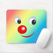 Clowngesicht Mousepad (Mit Mouse)