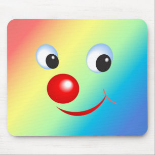 Clowngesicht Mousepad
