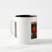 CLOWNIN GRAFF ZWEIFARBIGE TASSE (Vorderseite Links)