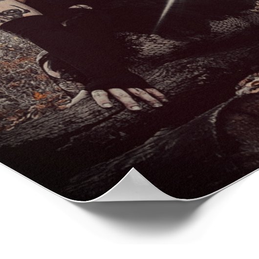 Clownin' Sticker Poster (Ecke)