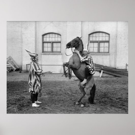 Clowning Around: 1915 Poster (Vorne)