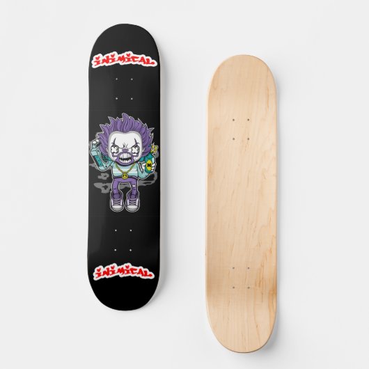 Clownkid Skateboard (Vorderseite)