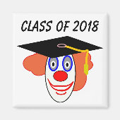 Clownklasse 2018 magnet (Vorne)