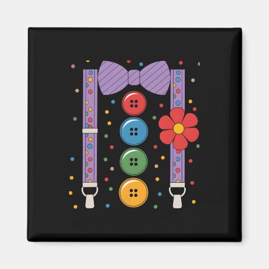 Clownkostüm 1 magnet (Vorne)