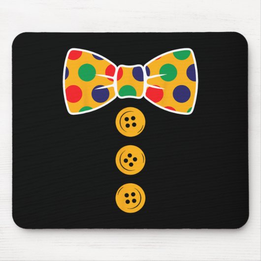 Clownkostüm Halloween Funny Circus Clown Geschenk Mousepad (Vorne)