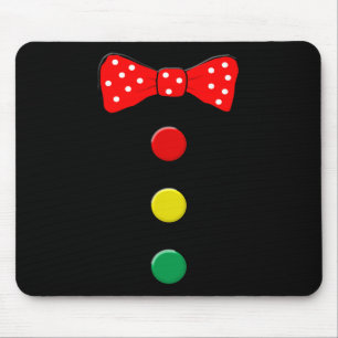 Clownkostüm Halloween Spaß Zirkus Clown Matching Mousepad