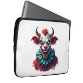 Clownkuh des Terrors Laptopschutzhülle (Vorne Rechts)
