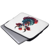 Clownkuh des Terrors Laptopschutzhülle (Vorne Knopf)