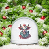 Clownkuh des Terrors Schneekugeln (Weihnachten)