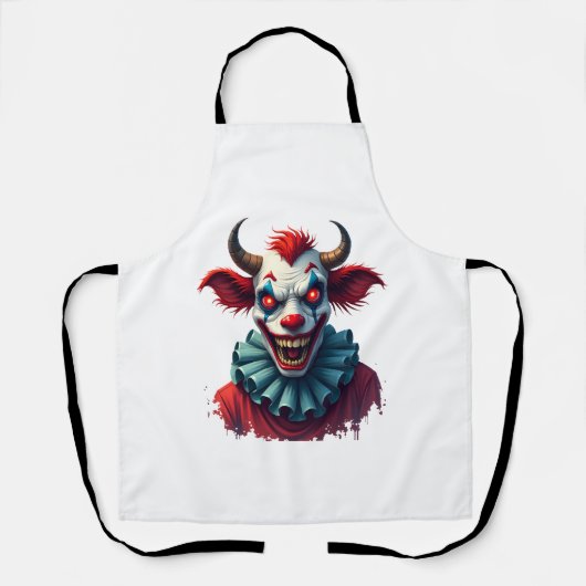Clownkuh des Terrors Schürze (Vorderseite)