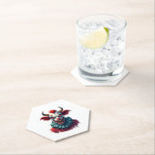 Clownkuh des Terrors Untersetzer (Vor Ort)