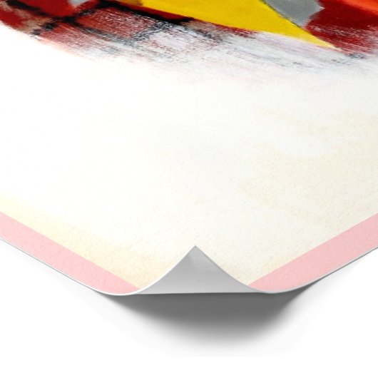 Clownmalerei 2 poster (Ecke)