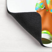 Clownmäuse-Pad - Benutzerdefinierte Farben - Text Mousepad (Ecke)