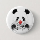 Clownpanda Button (Vorderseite)