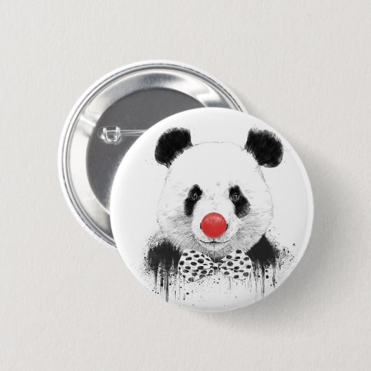 Clownpanda Button (Vorne & Hinten)