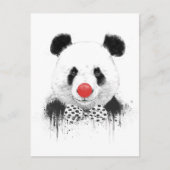 Clownpanda Postkarte (Vorderseite)