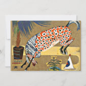 Clownpferd, Kunstmalerei, Karte (Vorderseite)