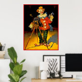Clownpostermalerei 16 poster (Heimbüro)