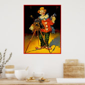 Clownpostermalerei 16 poster (Küche)