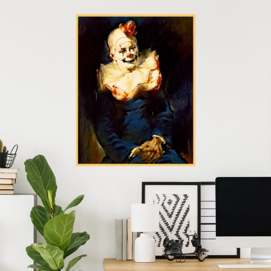 Clownpostermalerei 9 poster (Heimbüro)