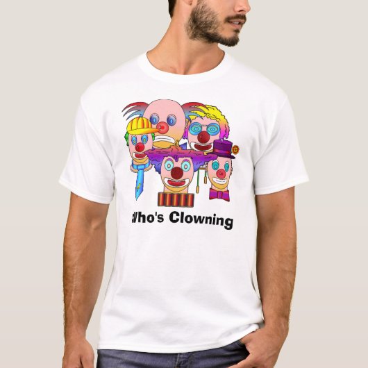 clowns1, das herumblödelt T-Shirt (Vorderseite)