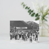 Clowns am Arbeitstag, 1940 Postkarte (Stehend Vorderseite)